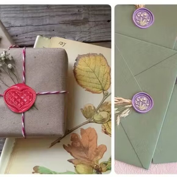 14pc Wax Seal Stamps Set - Picture 2 of 4